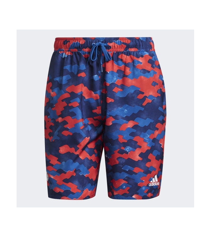 Adidas  Short de bain FC Bayern bleu/rouge