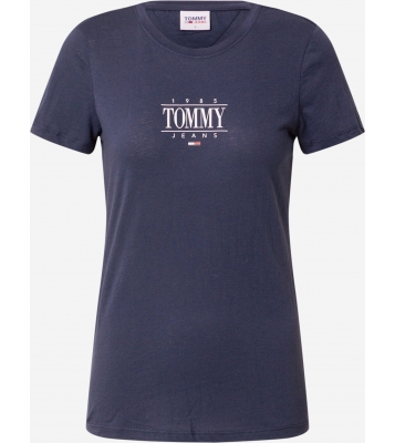 Tommy Hilfiger  Tshirt à col rond marine logo pointrine