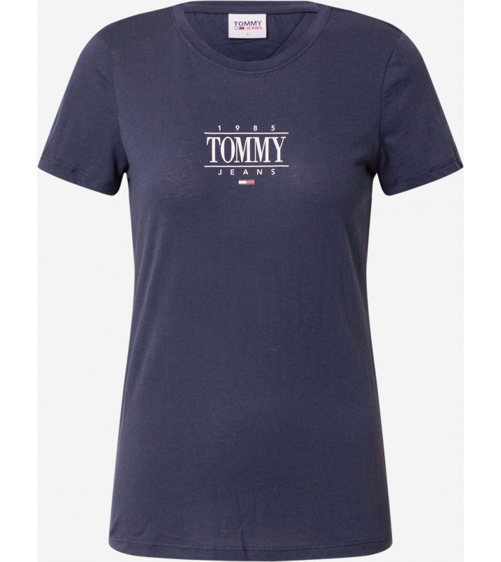 Tommy Hilfiger  Tshirt à col rond marine logo pointrine