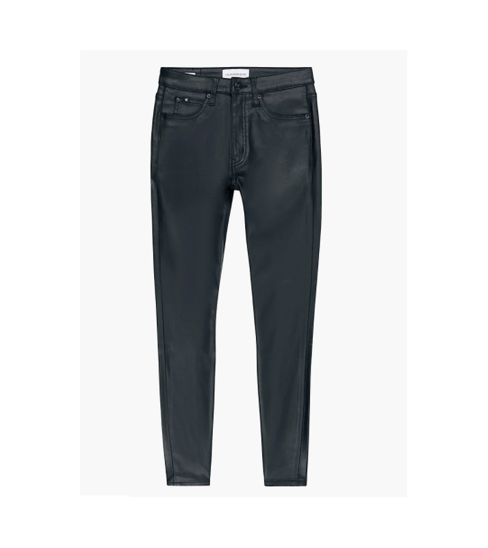 Calvin klein  Jean Super Skinny high rise noir huile