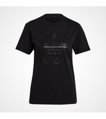 Adidas  Tshirt à col rond logo noir