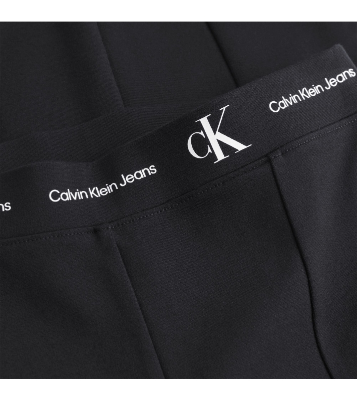 Calvin klein  Pantalon legging noir logo ceinture