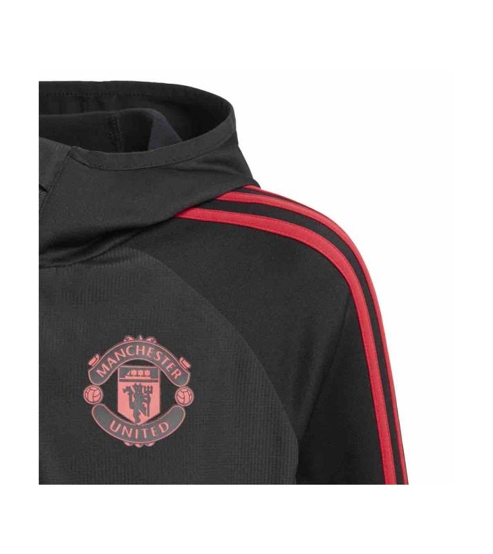 Adidas  Survêtement Manchester United noir et rouge