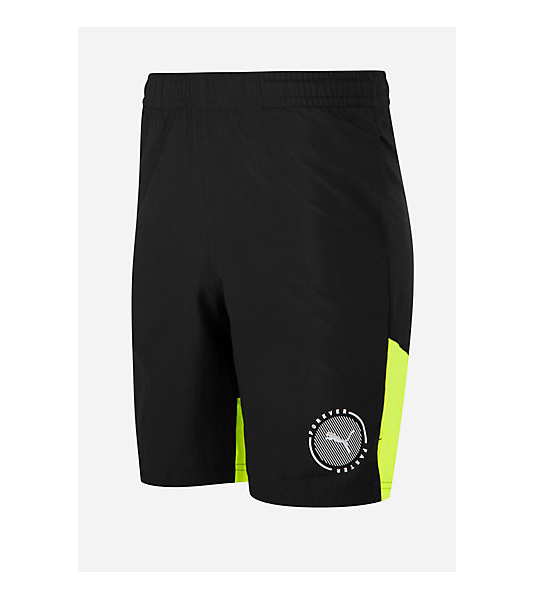 Puma  Short active sport noir/jaune