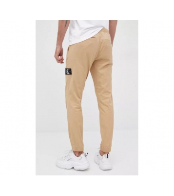 Pantalon regular fit beige