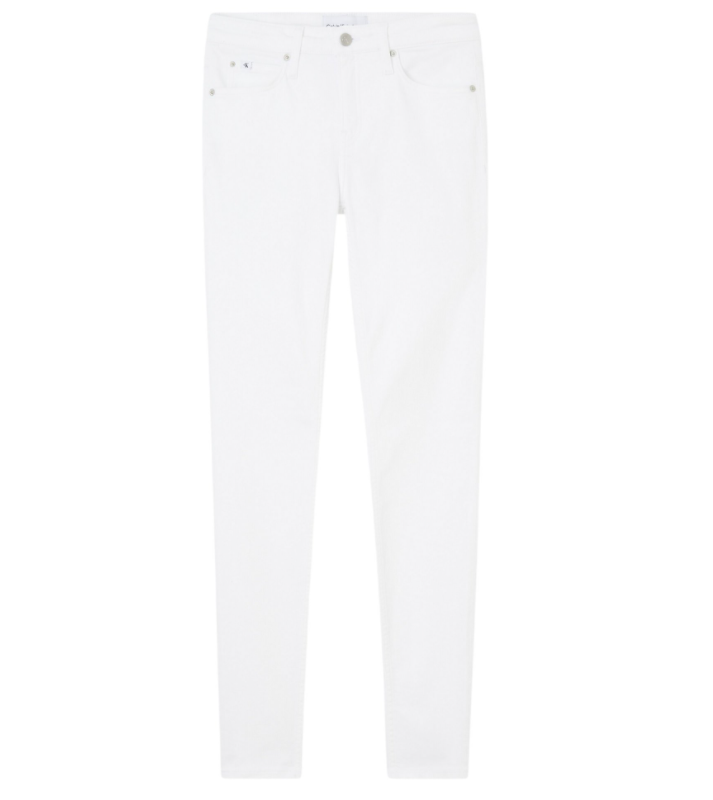 Calvin klein  Jeans Mid Rise Skinny blanc longueur 32