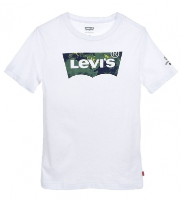 Levi's  Tshirt en coton blanc logo signature