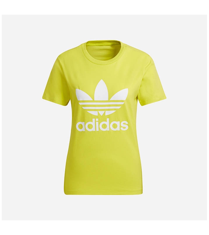Adidas  Tshirt Trefoil jaune