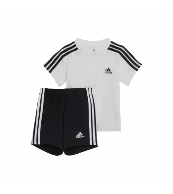 Adidas  Ensemble Tshirt + Short blanc/noir