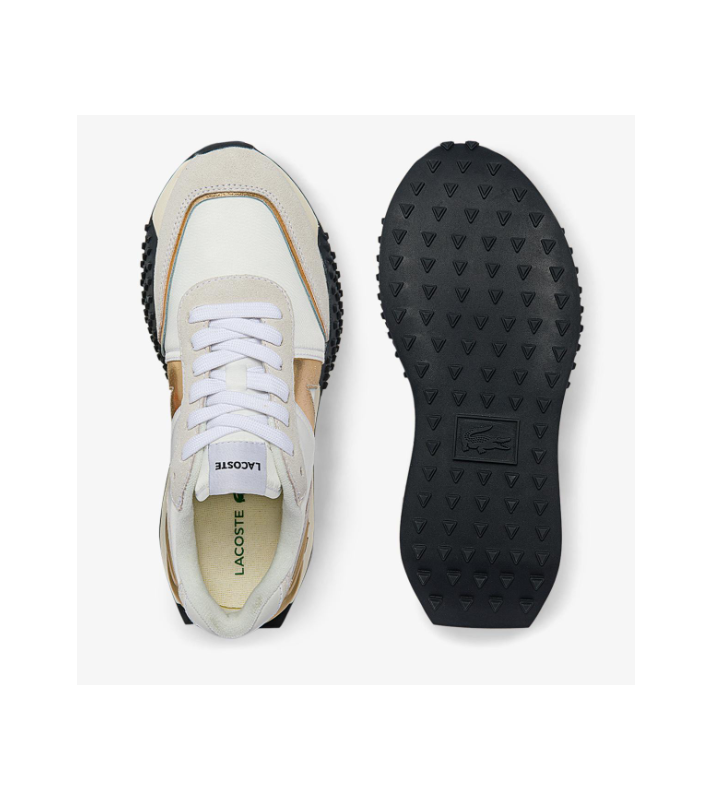 Lacoste  Basket L-Spin Deluxe blanche/or