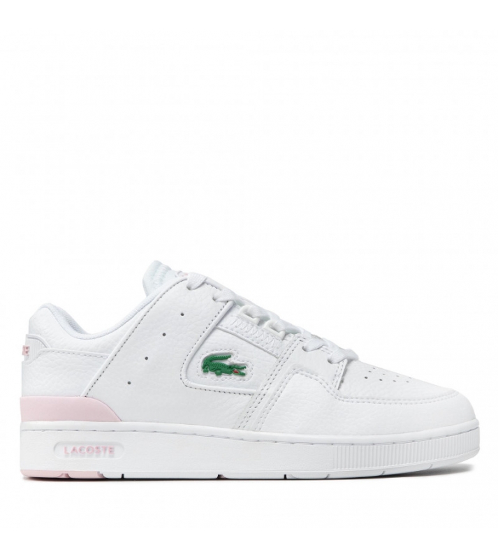 Lacoste  Basket Court Cage blanche/rose