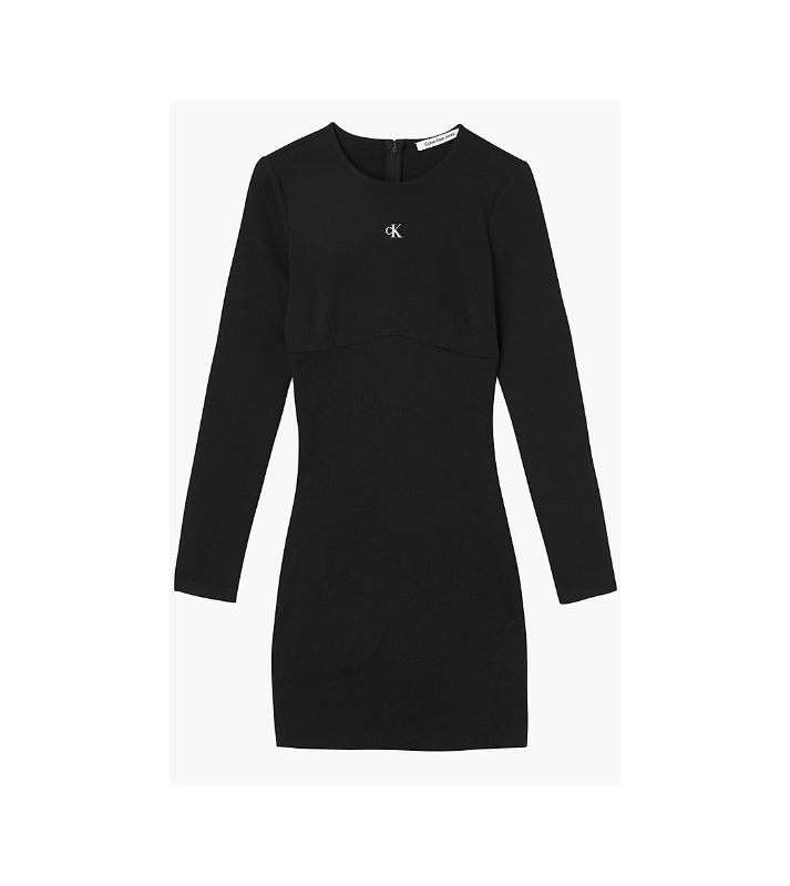 Calvin klein  Robe Moulante En Jersey Milano noire