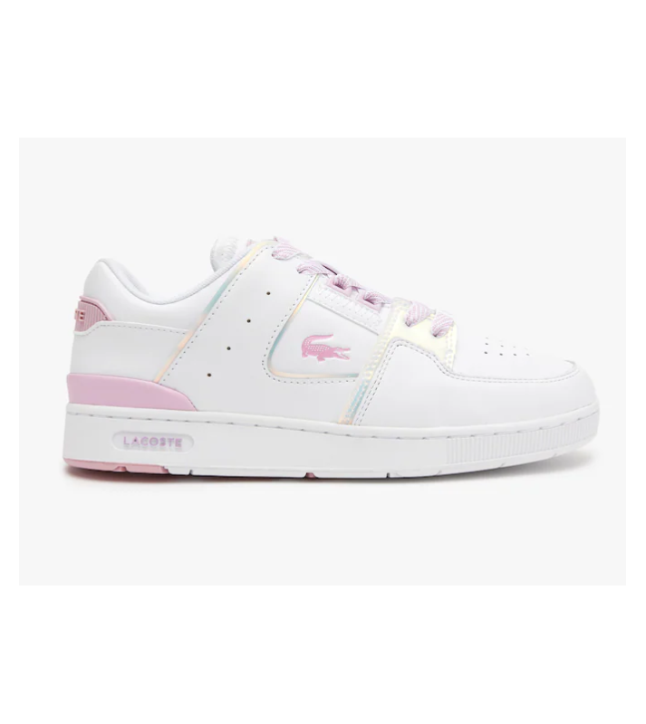 Lacoste  Basket Court Cage blanche/rose