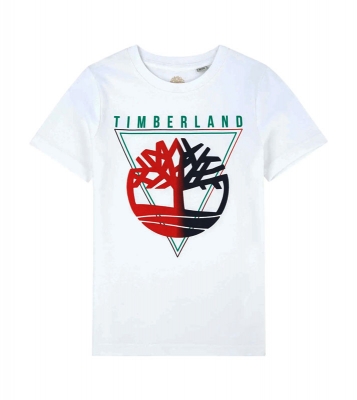 Timberland  T-shirt illustré en coton bio