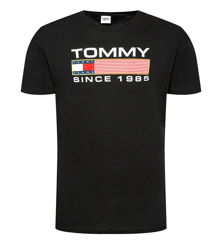 Tommy Hilfiger  Tshirt à col rond noir