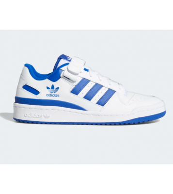 Adidas  Basket Forum Low blanche/bleu