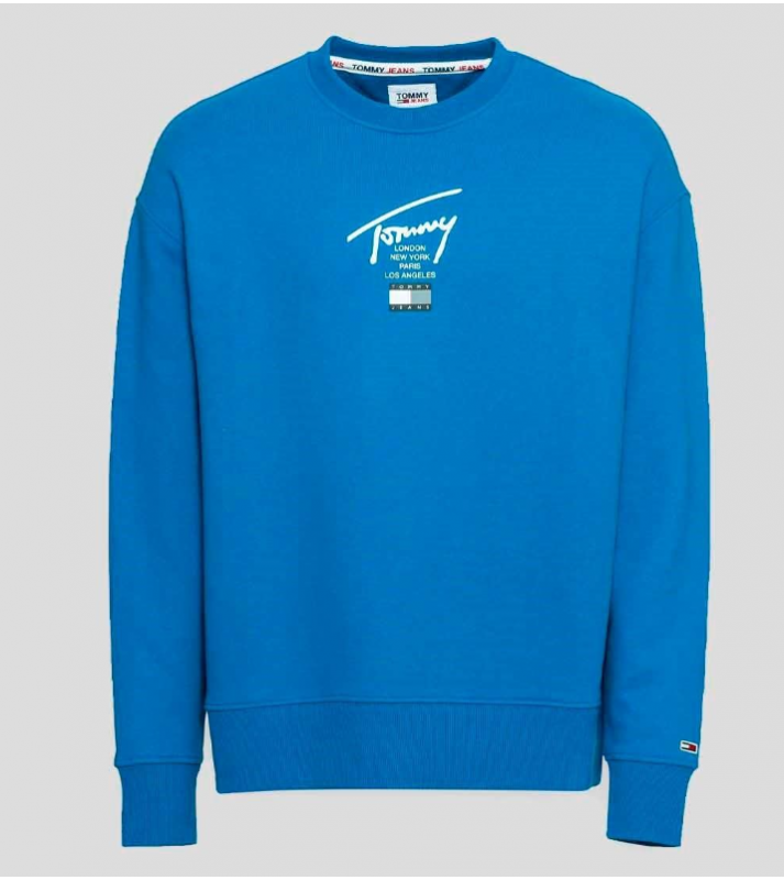 Tommy Hilfiger  Pull à col rond Essential bleu