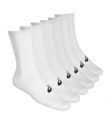 Asics  Pack 6 paires de chaussettes blanches