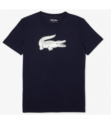 Lacoste  Tshirt en jersey respirant imprimé crocodile 3D