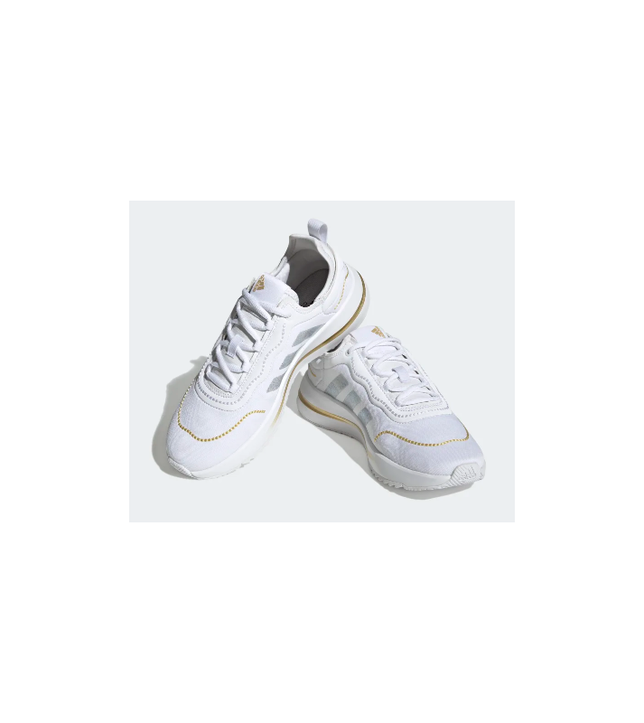 Adidas  Basket Fusaka run blanche/or