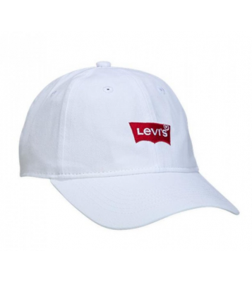 Levi's  Casquette blanche logo rouge enfant