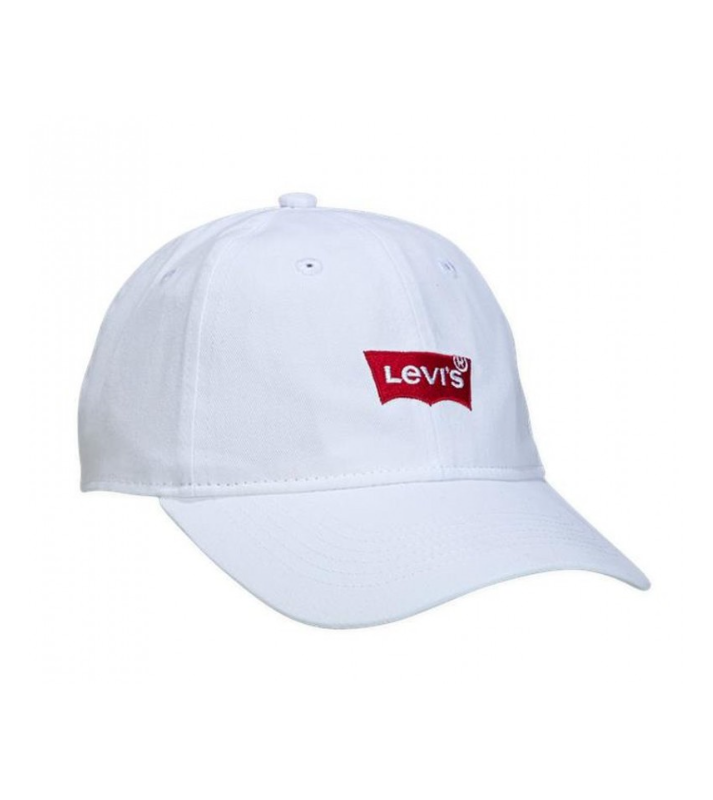 Levi's  Casquette blanche logo rouge enfant
