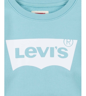 Levi's  Sweat à col rond bleu turquoise 8 ans
