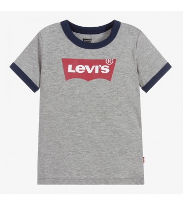 Levi's  Tshirt à col rond gris/marine