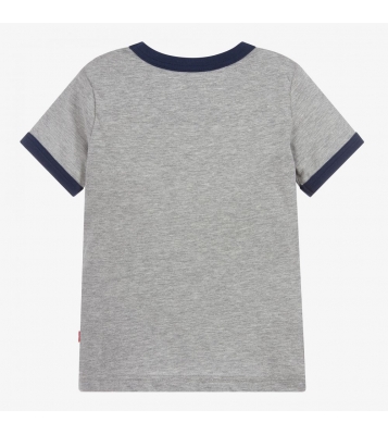 Levi's  Tshirt à col rond gris/marine 8 ans