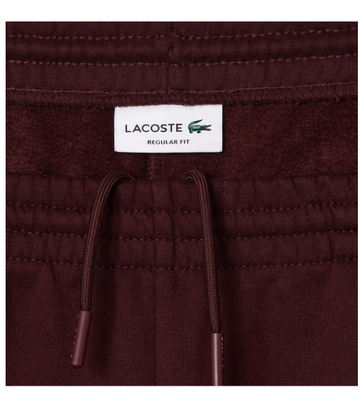 Lacoste  Pantalon de survêtement regular fit bordeaux