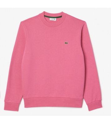 Lacoste  Pull à col rond rose