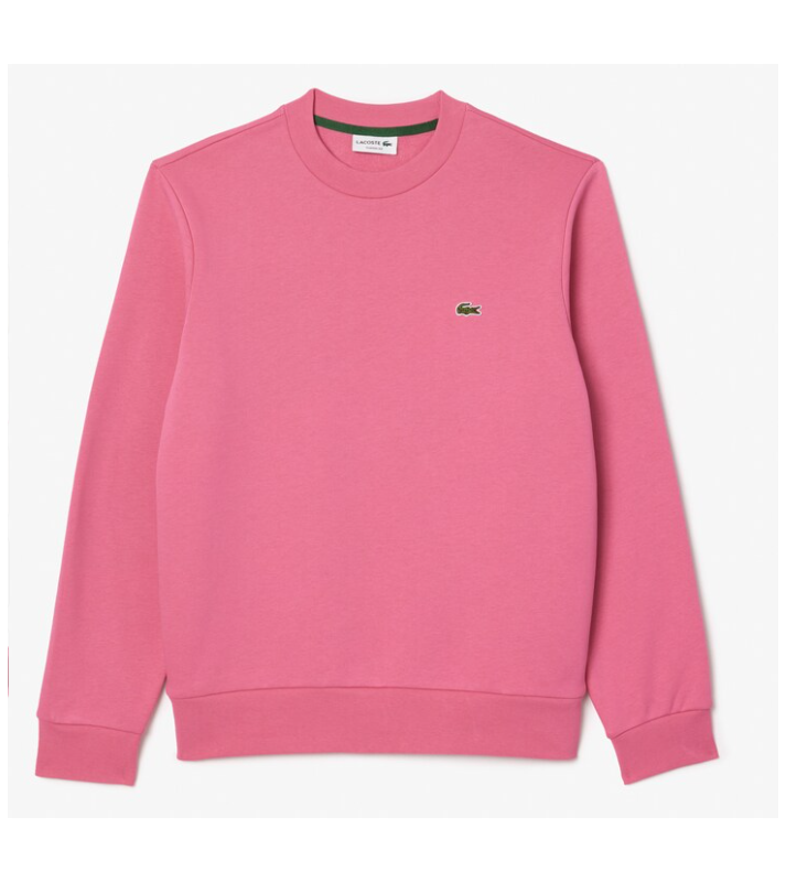 Lacoste  Pull à col rond rose