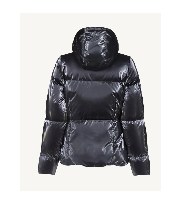 Jott  Doudoune Grand Froid nacrée Tanya Glossy noire