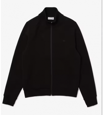 Lacoste  Veste zippée col montant noir