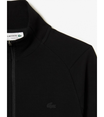 Lacoste  Veste zippée col montant noir