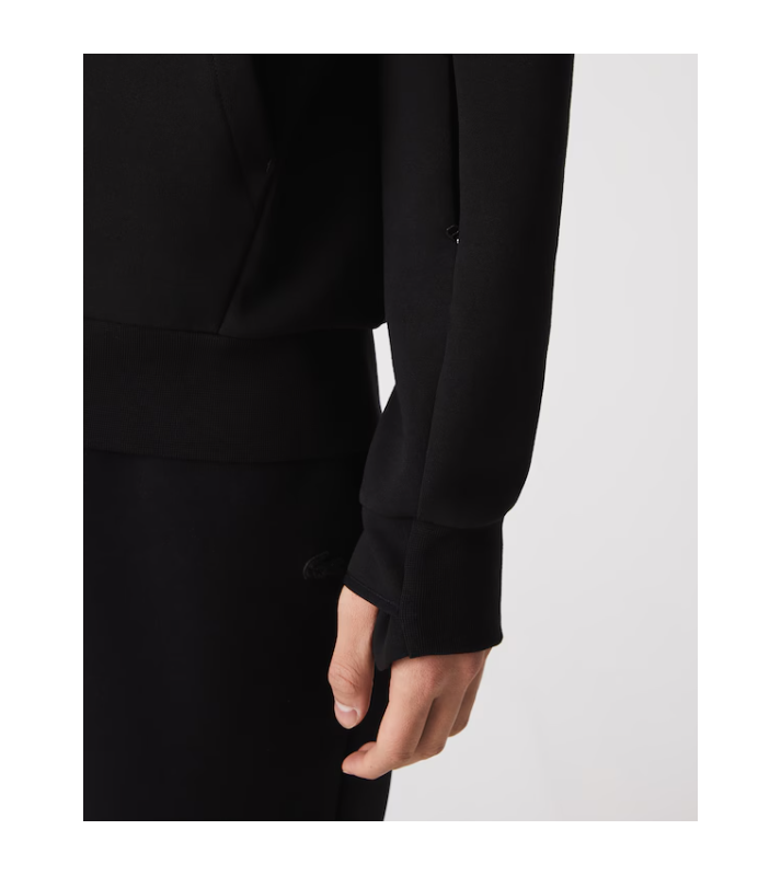 Lacoste  Veste zippée col montant noir