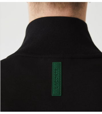 Lacoste  Veste zippée col montant noir