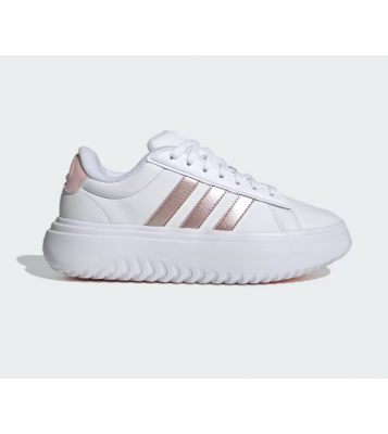 Adidas  Basket Grand Court platform blanche