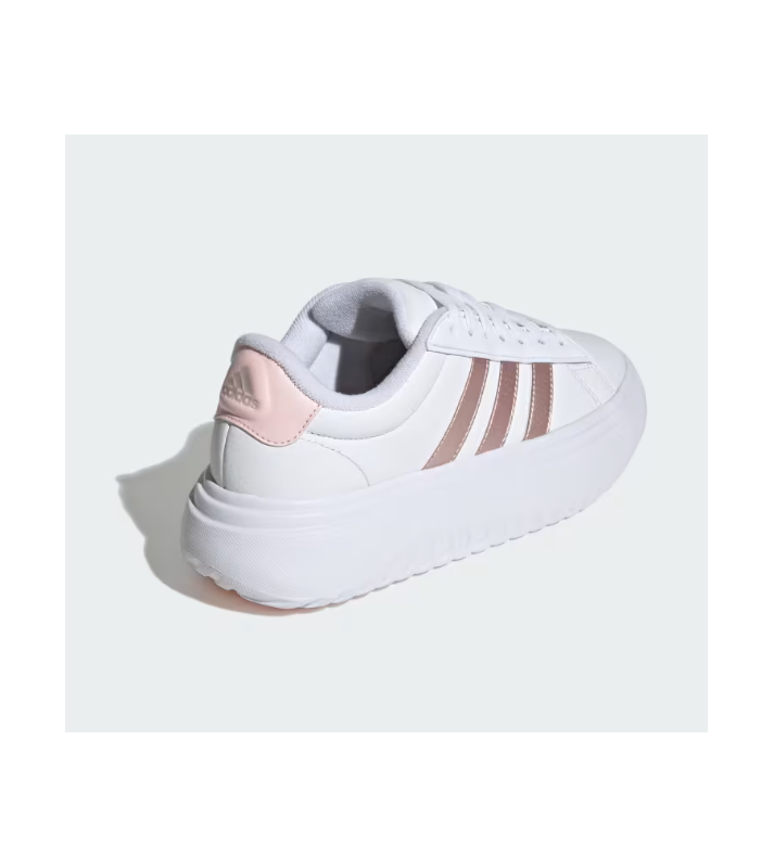 Adidas  Basket Grand Court platform blanche