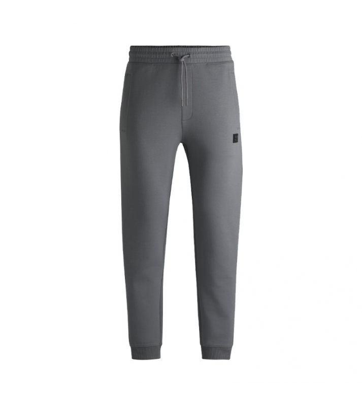 HUGO  Pantalon de survêtement en coton mélangé gris