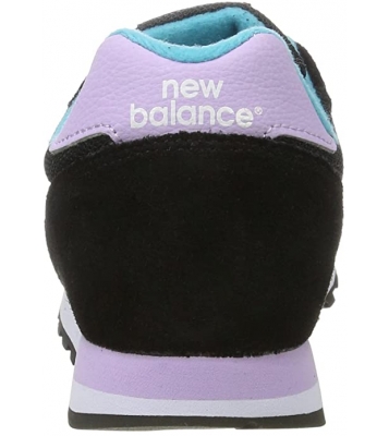 New balance  Basket noir logo violet et bleu