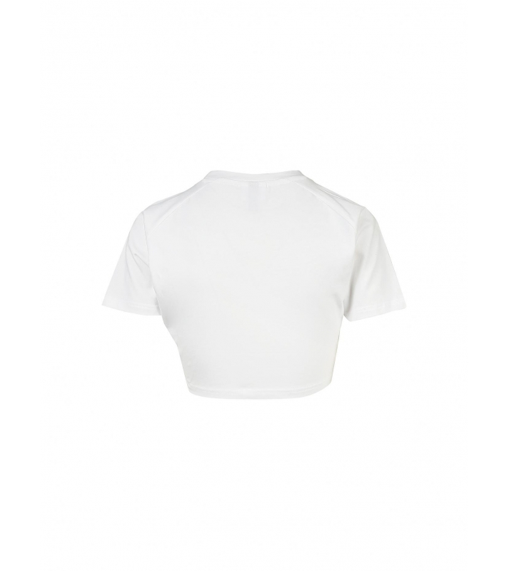 Ellesse  Tshirt Croc top Topolino blanc logo rose
