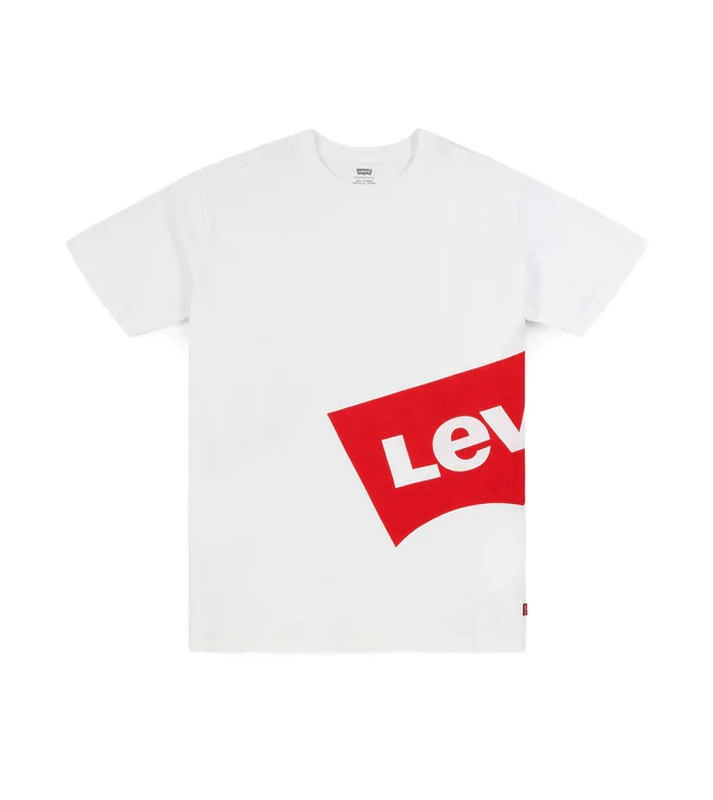 Levi's  Tshirt Logo Latéral Blanc
