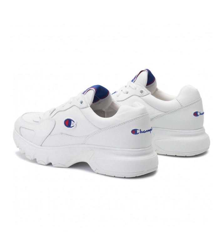 Champion  Baskets Low Cut Leather White