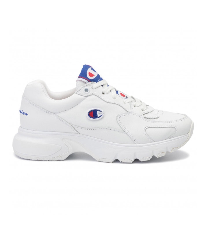 Champion  Baskets Low Cut Leather White