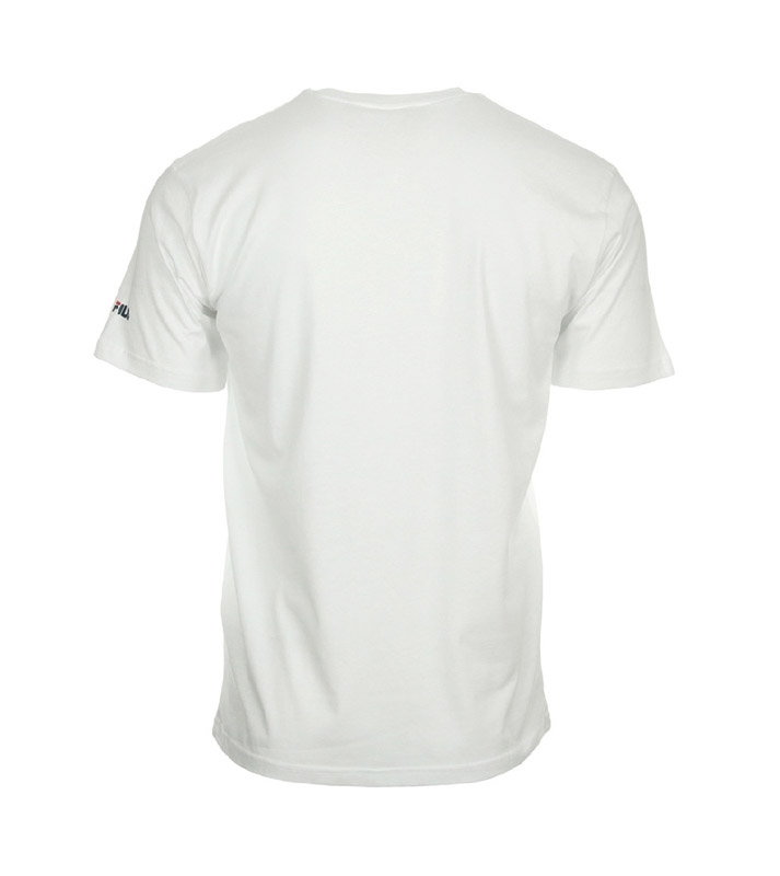 Fila  T shirt Blanc Classic Logo