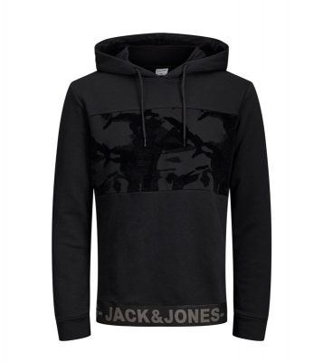 Jack & Jones  Sweat JCofergus en molleton Noir