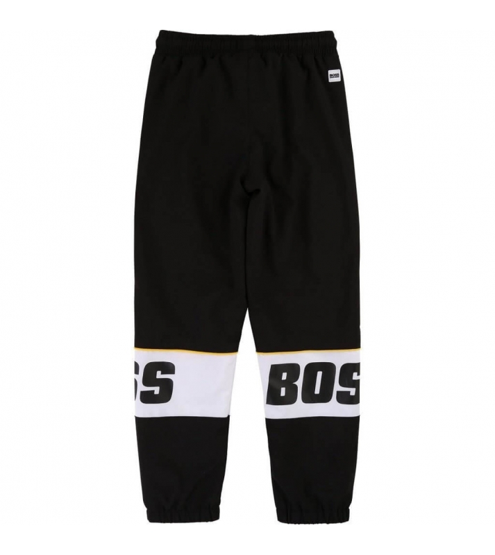 BOSS  Pantalon de jogging noir logo jambes