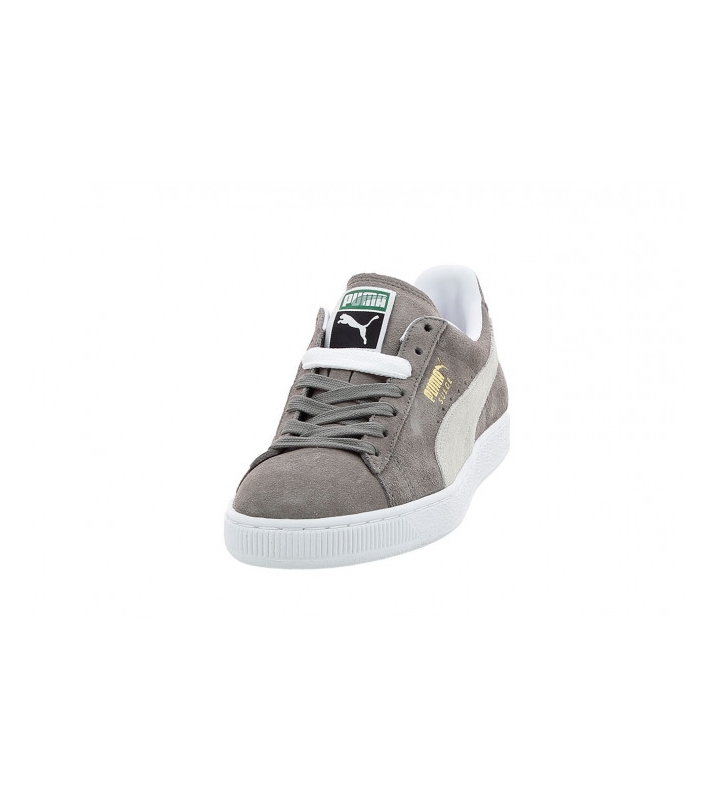 Puma  Basket Suede classic grise et blanche