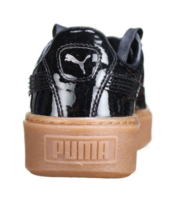 Puma  363314 08 Basket platform patent wn's Black/Silver